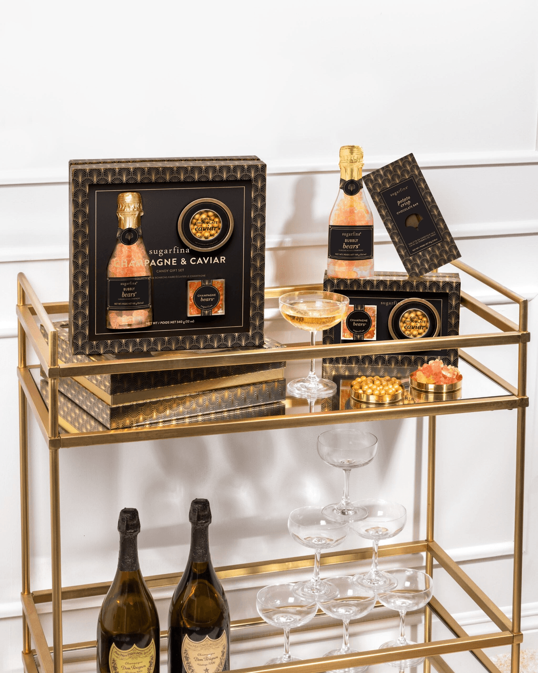 SUGARFINA CHAMPAGNE & CAVIAR GIFT SET