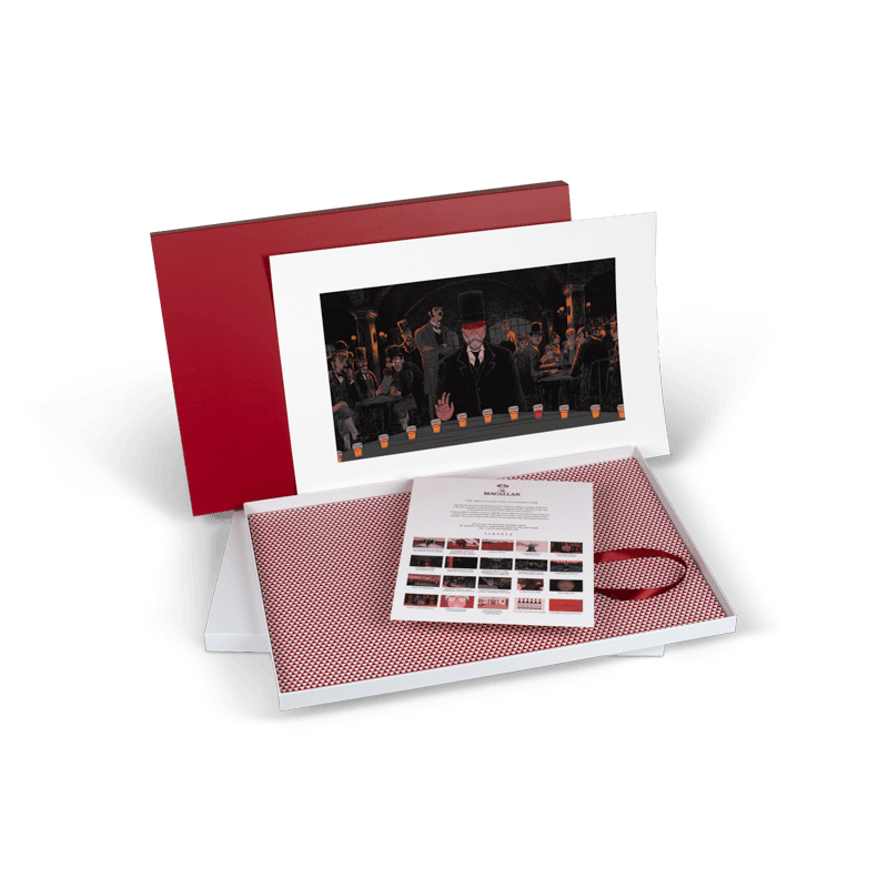 THE MACALLAN RED COLLECTION ART PRINTS, RODERICK KEMP SEEKS OUT SUPERIOR QUALITY