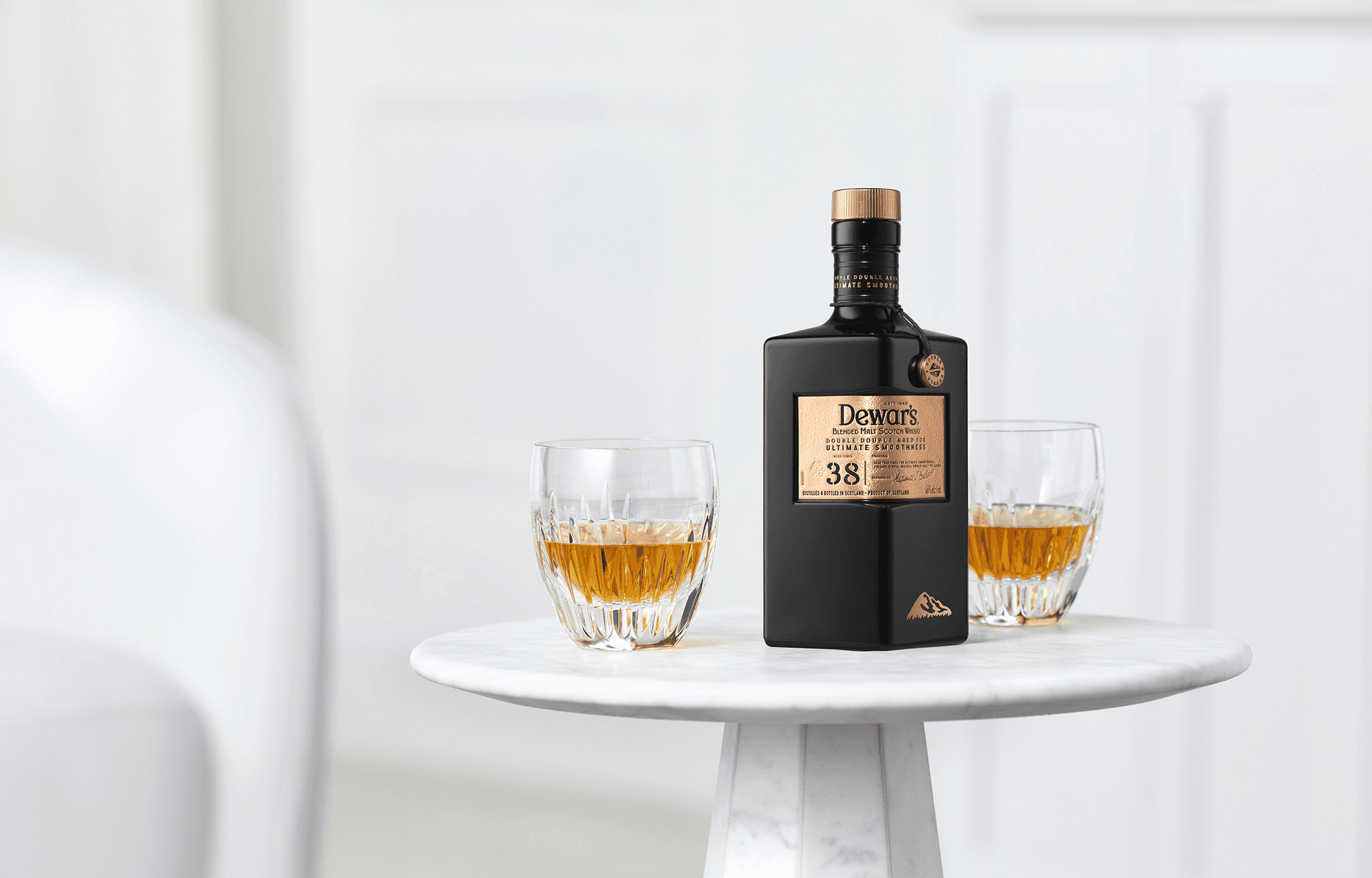 DEWAR’S DOUBLE DOUBLE 38 YEAR OLD BLENDED MALT SCOTCH WHISKY