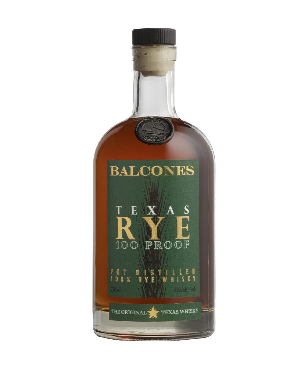 BALCONES TEXAS RYE 100
