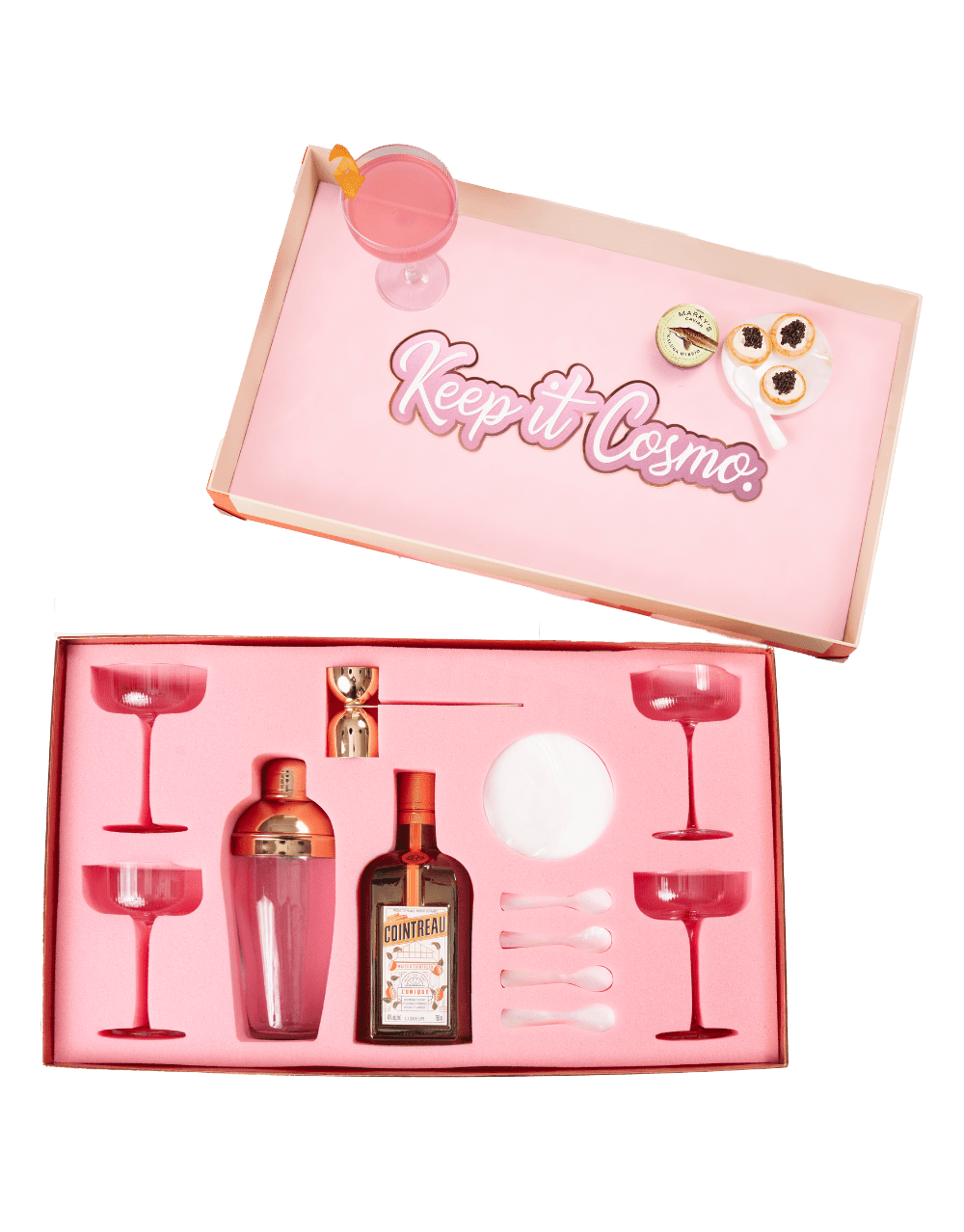 COINTREAU, COSMOS + CAVIAR KIT