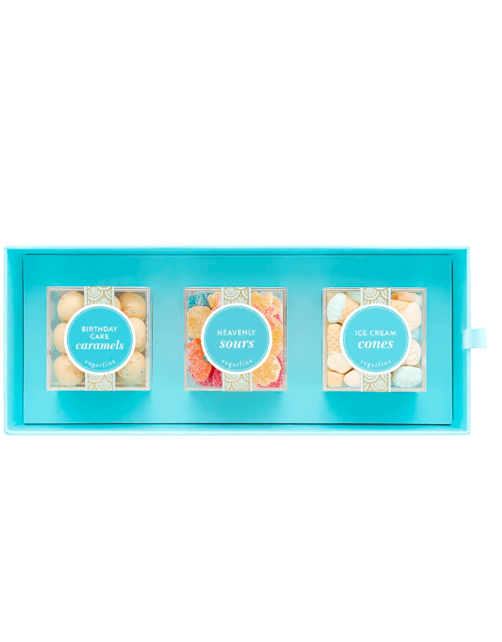 SUGARFINA "HAPPY BIRTHDAY" 3 PIECE CANDY BENTO BOX