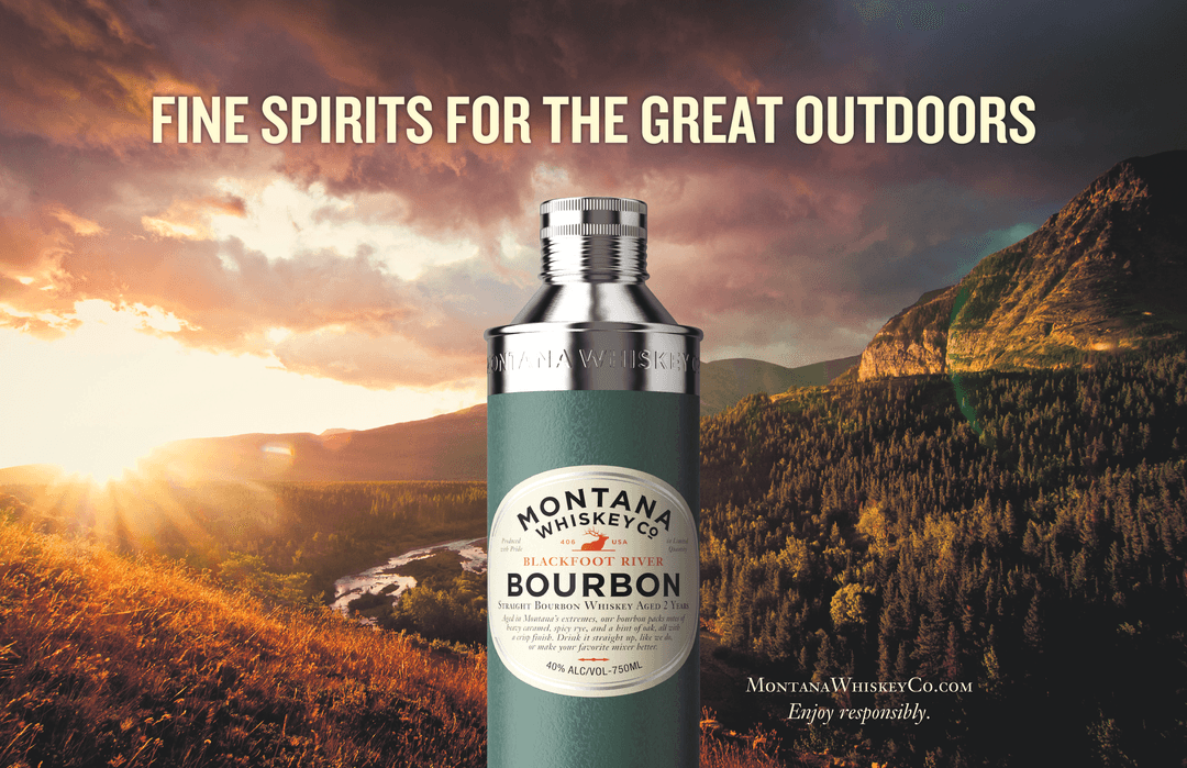 MONTANA WHISKEY CO BLACKFOOT RIVER BOURBON WHISKEY