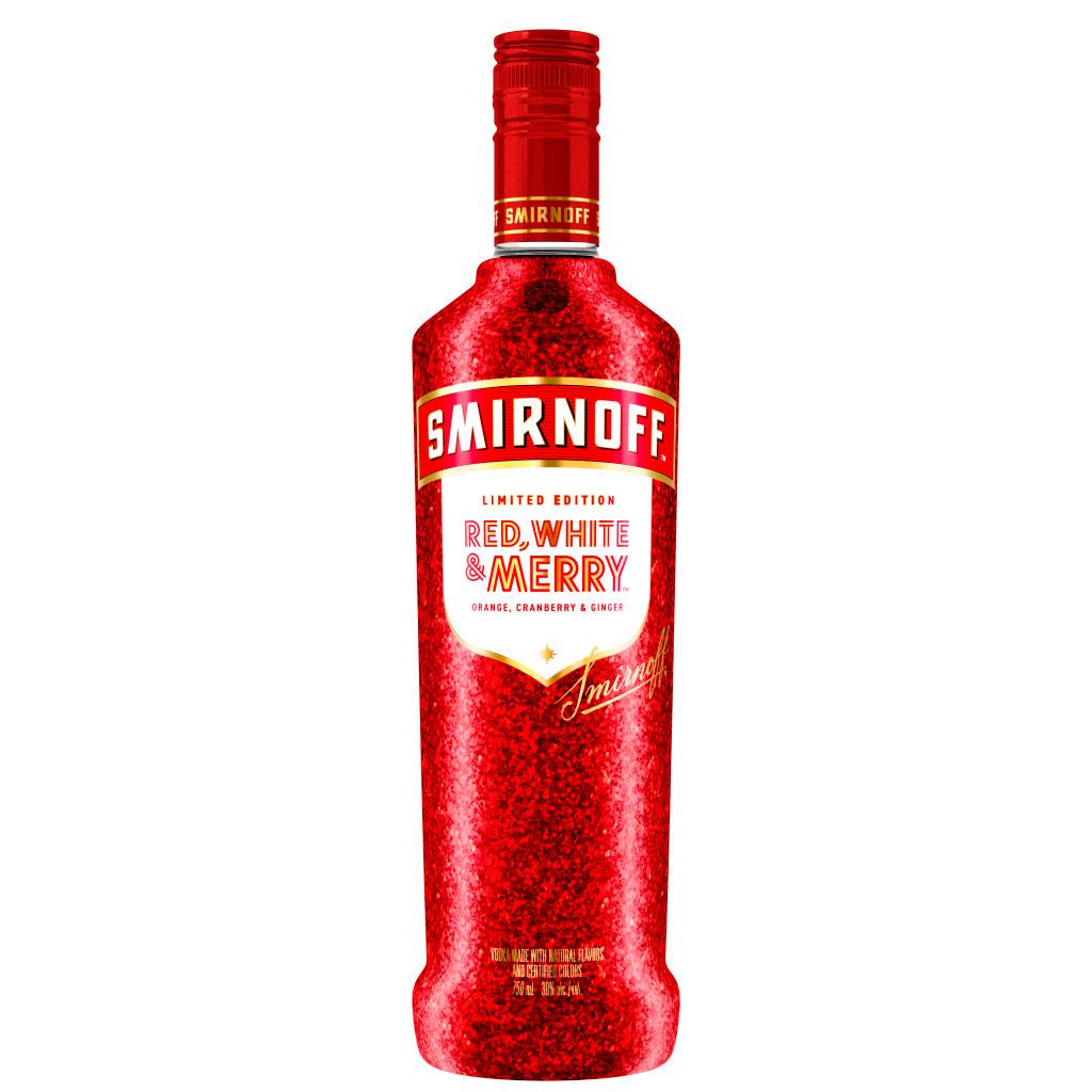 SMIRNOFF RED, WHITE & MERRY ORANGE, CRANBERRY & GINGER HOLIDAY SEASON LIMITED EDITION