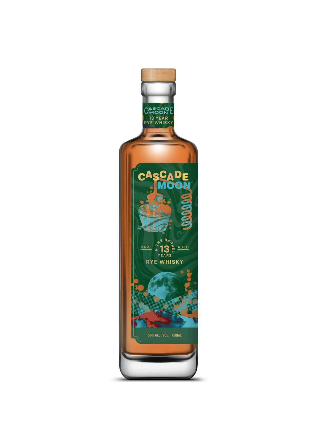 CASCADE MOON 13 YEAR OLD RYE WHISKY