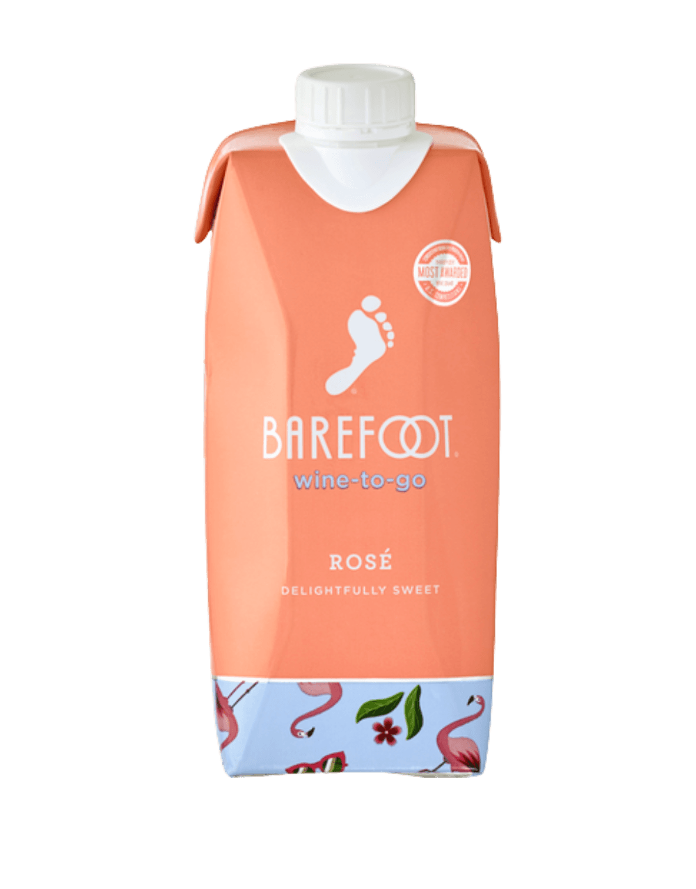 BAREFOOT-TO-GO ROSE WINE TETRA