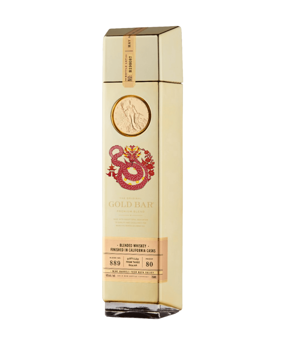 GOLD BAR WHISKEY LUNAR NEW YEAR EDITION