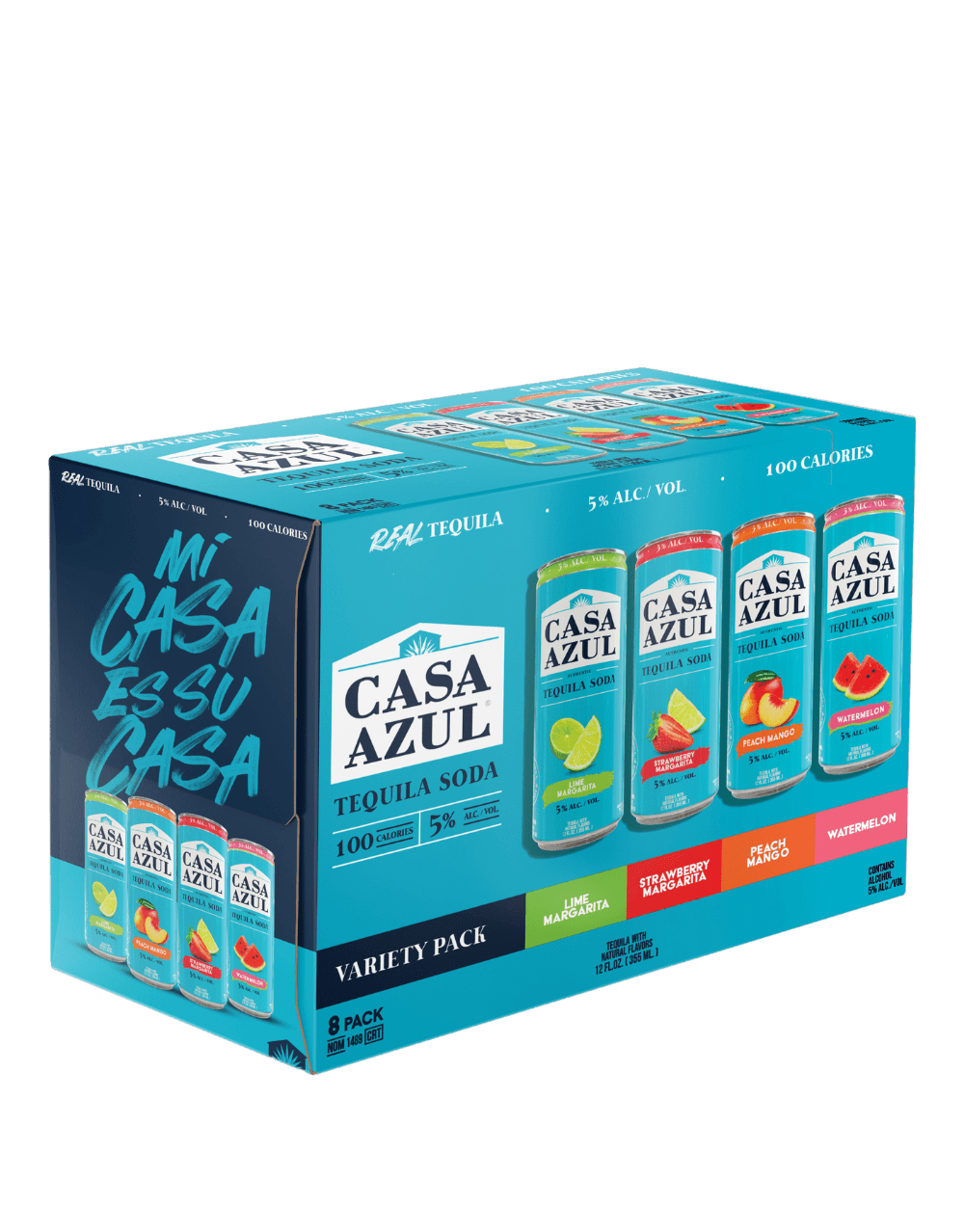 CASA AZUL TEQUILA SODA VARIETY PACK