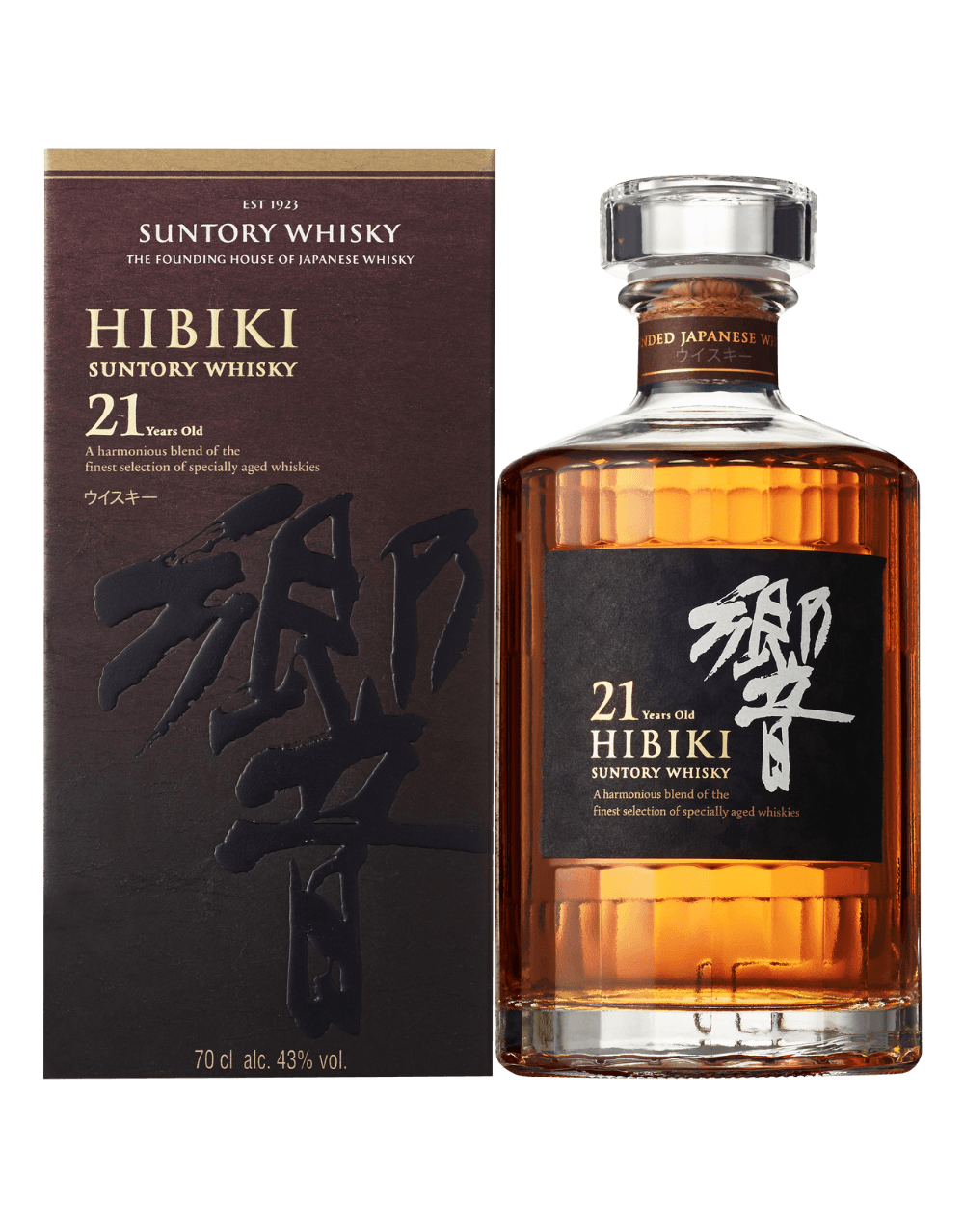 HIBIKI 21 YEAR OLD JAPANESE WHISKY