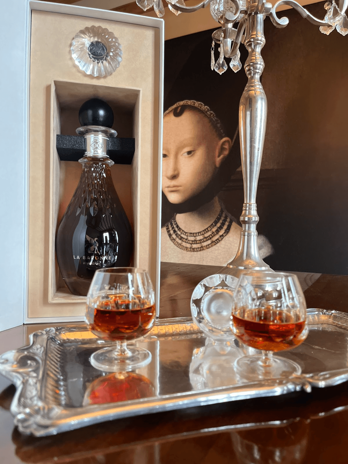 BAS ARMAGNAC LA BARONNE 1979 CRISTAL BRANDY