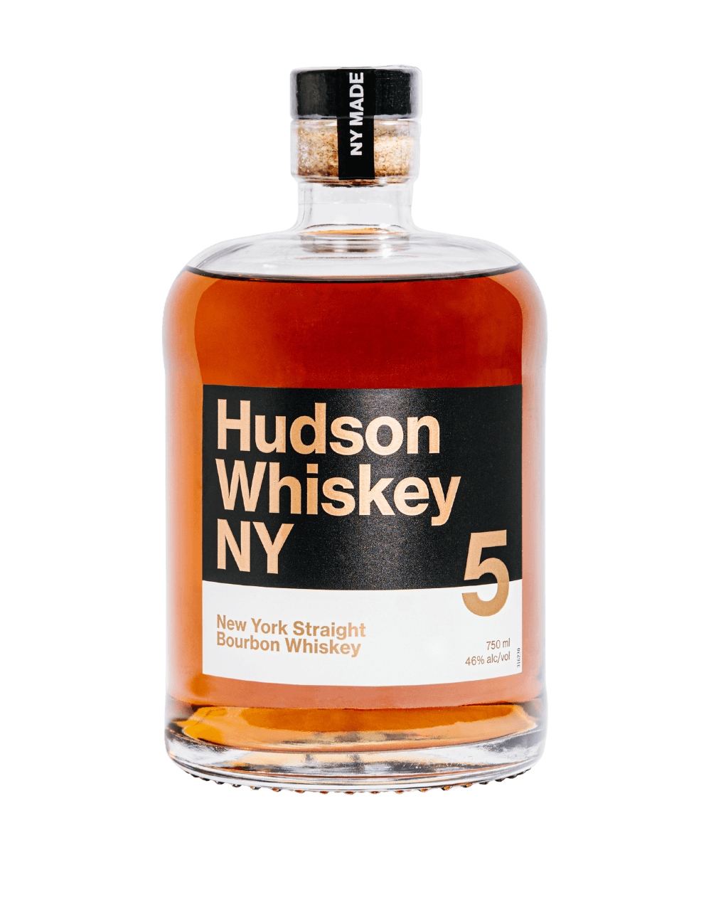 HUDSON NY STRAIGHT BOURBON AGED 5 YEARS