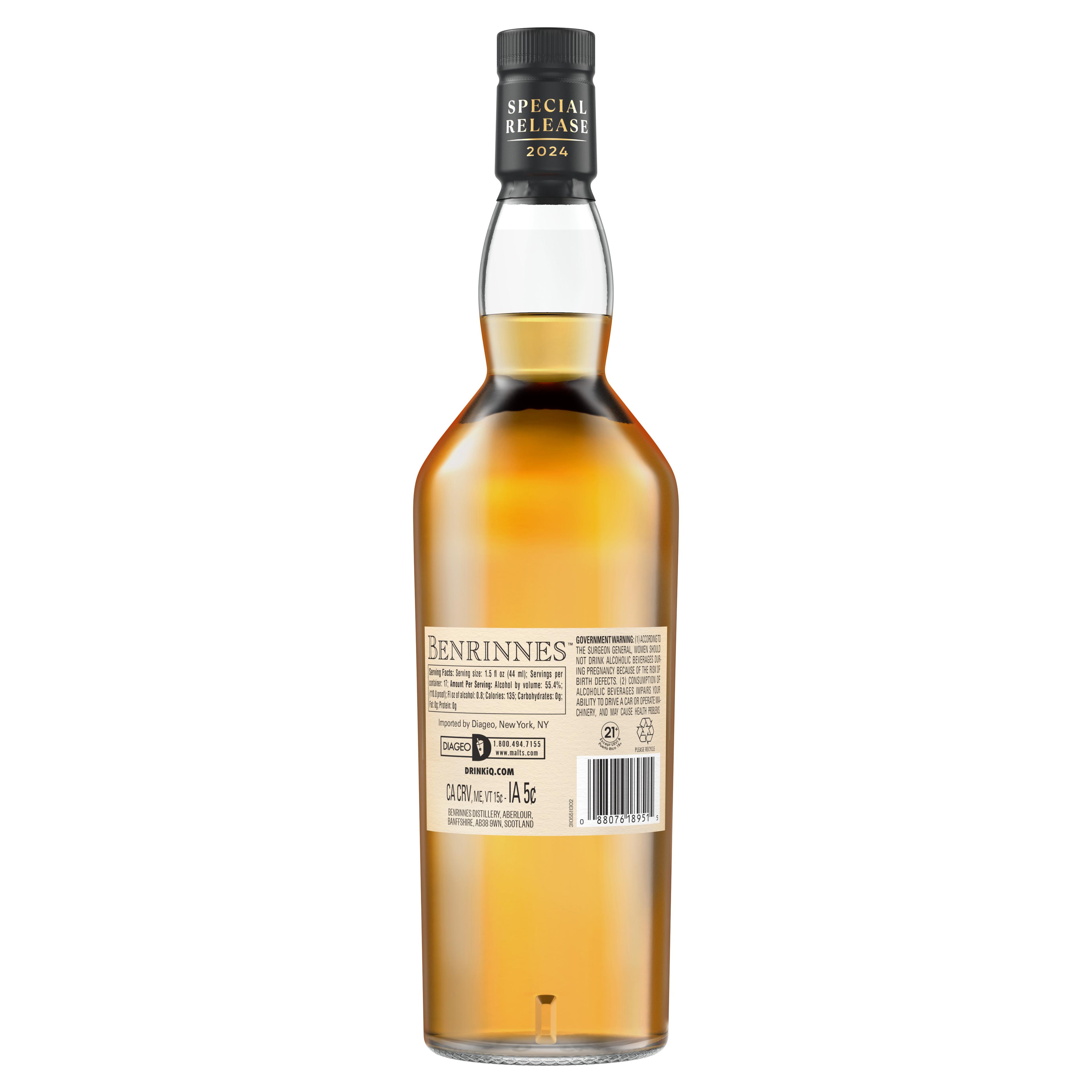 BENRINNES GRAND CRESCENDO 21 YEAR OLD SPECIAL RELEASE 2024 SINGLE MALT SCOTCH WHISKY