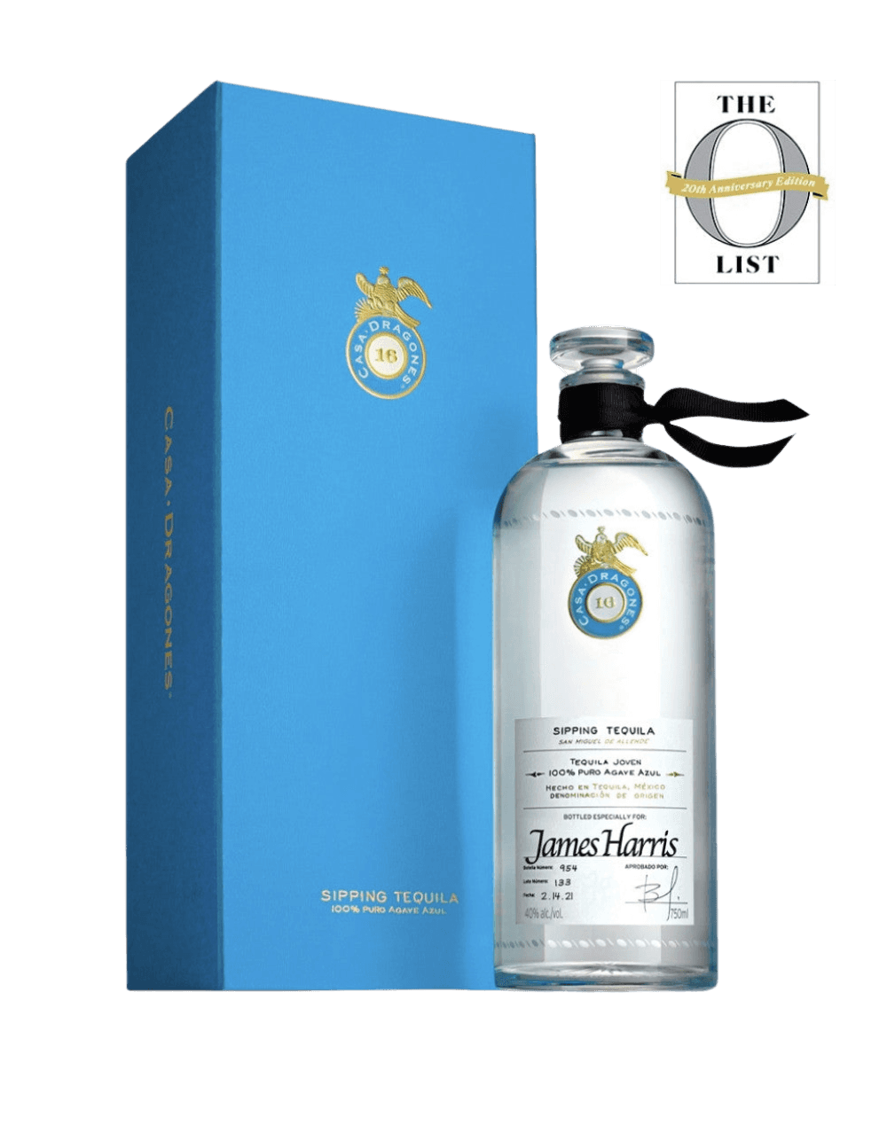 TEQUILA CASA DRAGONES JOVEN PERSONALIZED
