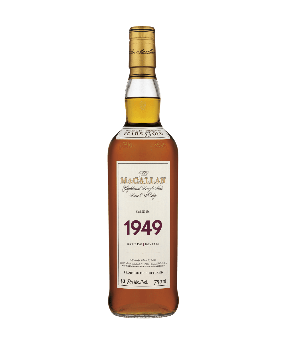 THE MACALLAN FINE & RARE 1949 #136