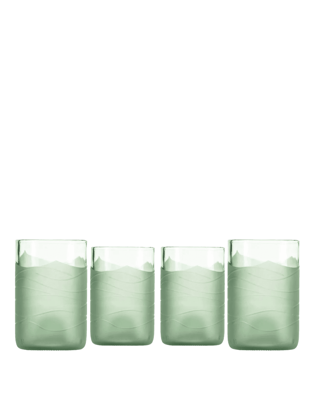 ROLF GLACIER GLASS TUMBLER (SET OF 4)