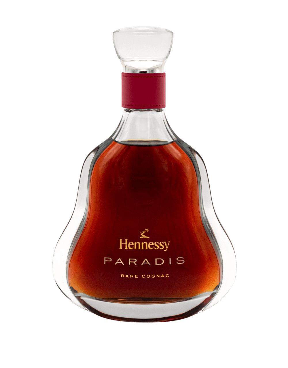 HENNESSY HANDS - PRESTIGE RED, SANS FONT, GOLD ENGRAVING COLOR