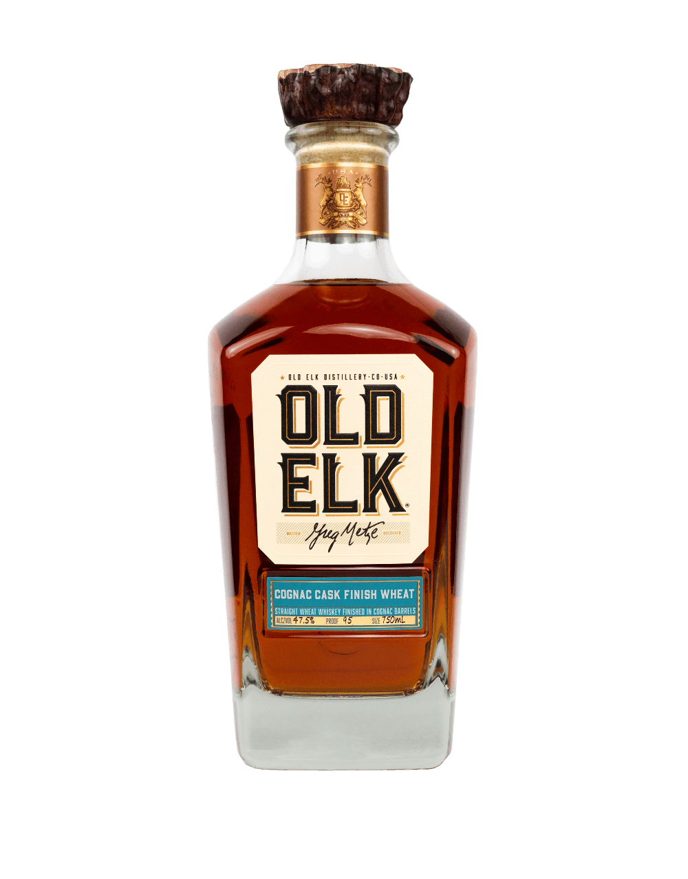 OLD ELK COGNAC CASK FINISH STRAIGHT WHEAT WHISKEY