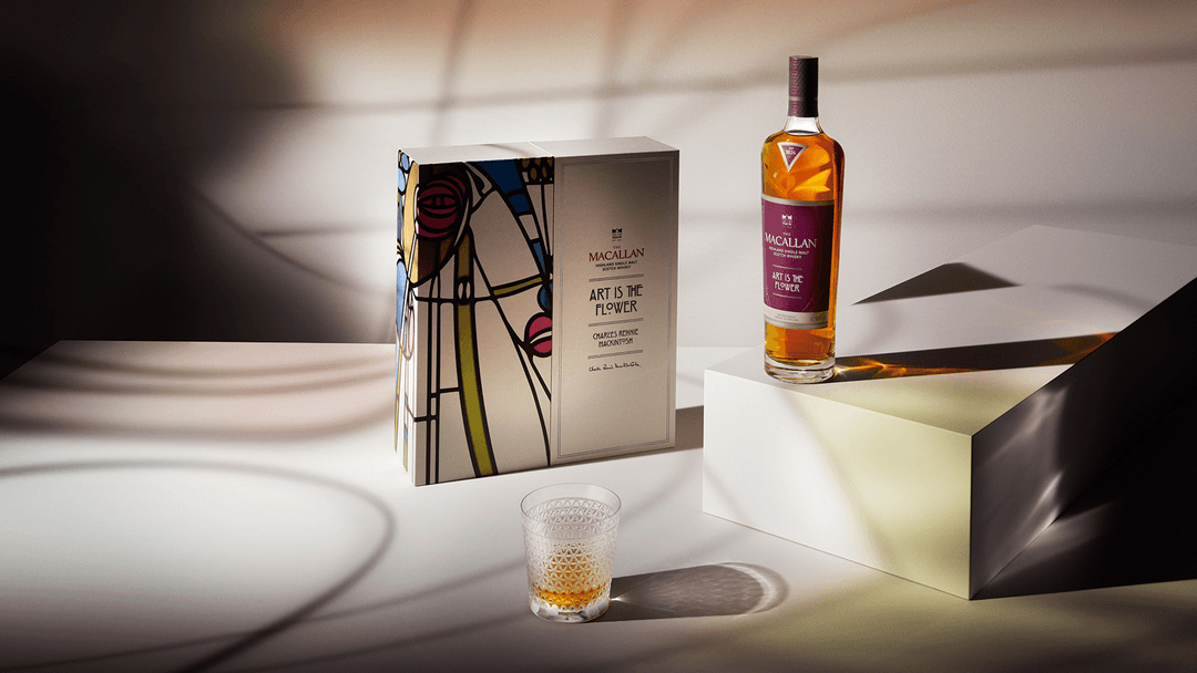 THE MACALLAN ART IS THE FLOWER SCOTCH WHISKY