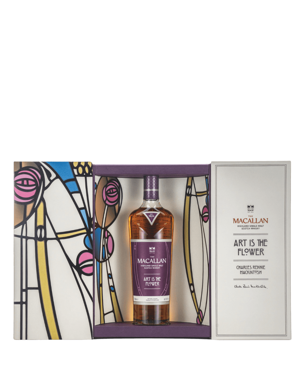 THE MACALLAN ART IS THE FLOWER SCOTCH WHISKY