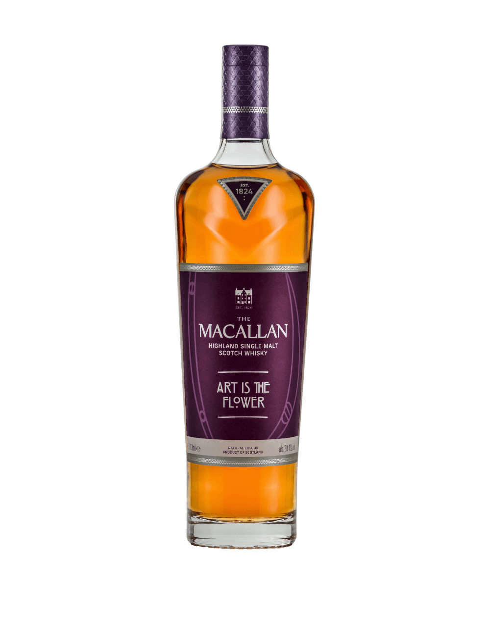 THE MACALLAN ART IS THE FLOWER SCOTCH WHISKY