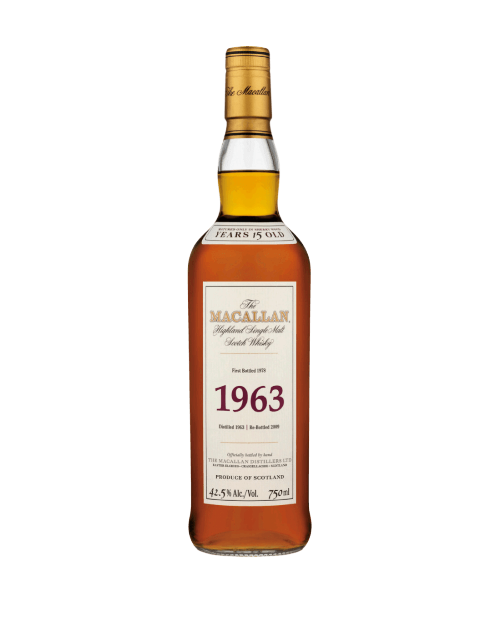 THE MACALLAN FINE & RARE 1963 B1978