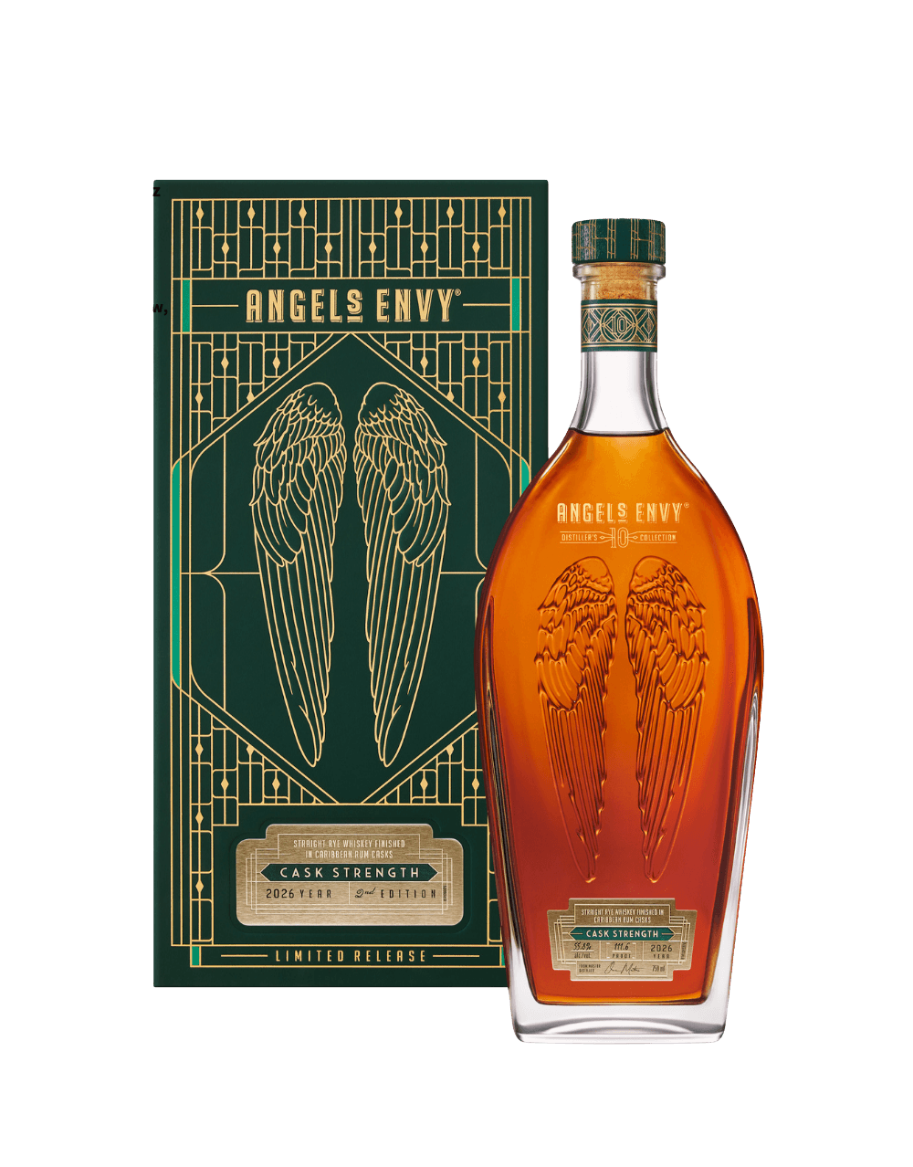 ANGEL'S ENVY CASK STRENGTH RYE 10