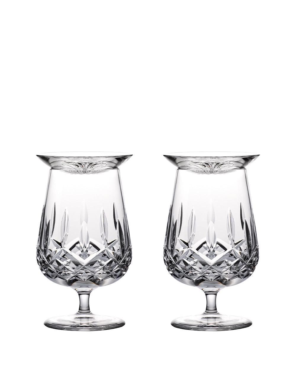 Waterford Connoisseur Lismore Snifter & Tasting Cap Pair