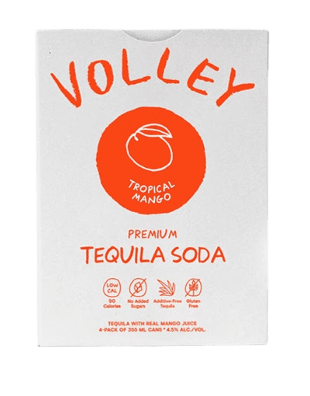 Volley Tropical Mango Tequila Seltzer