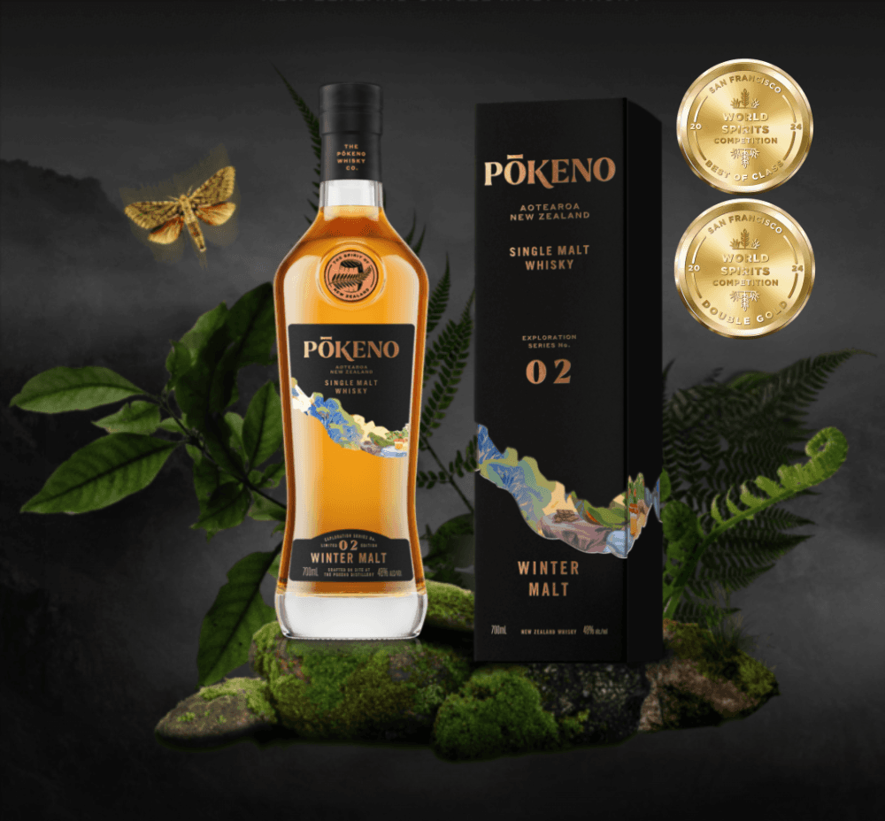 Pōkeno Exploration Series Winter Malt Single Malt Whisky