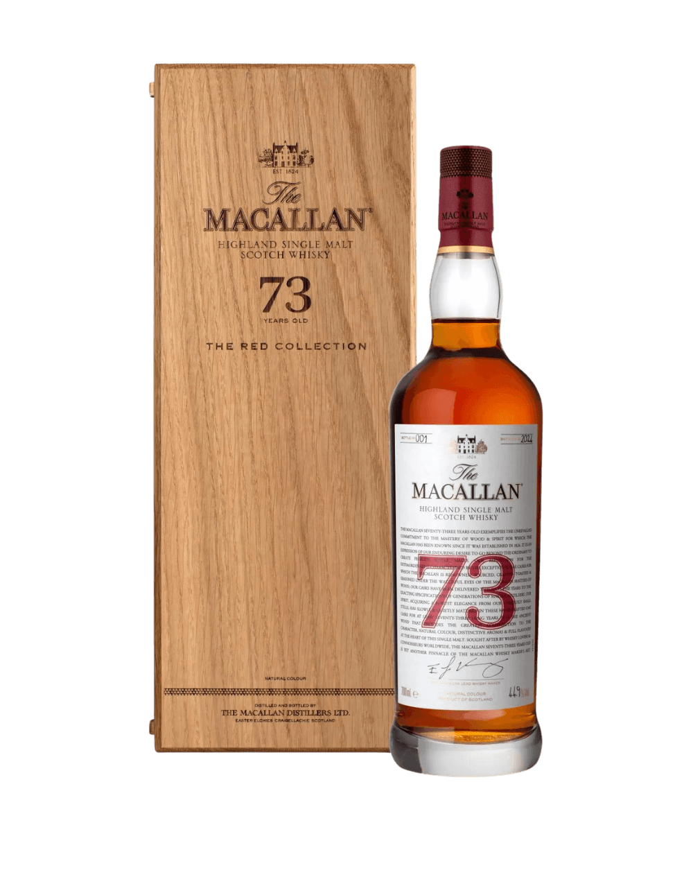 THE MACALLAN RED COLLECTION 73 YEAR OLD GUEST 2