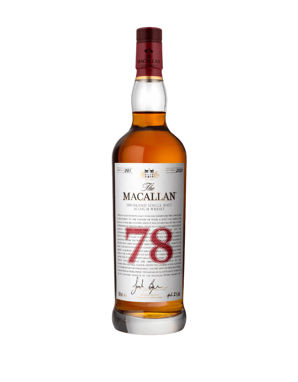 THE MACALLAN RED COLLECTION 78 YEARS OLD