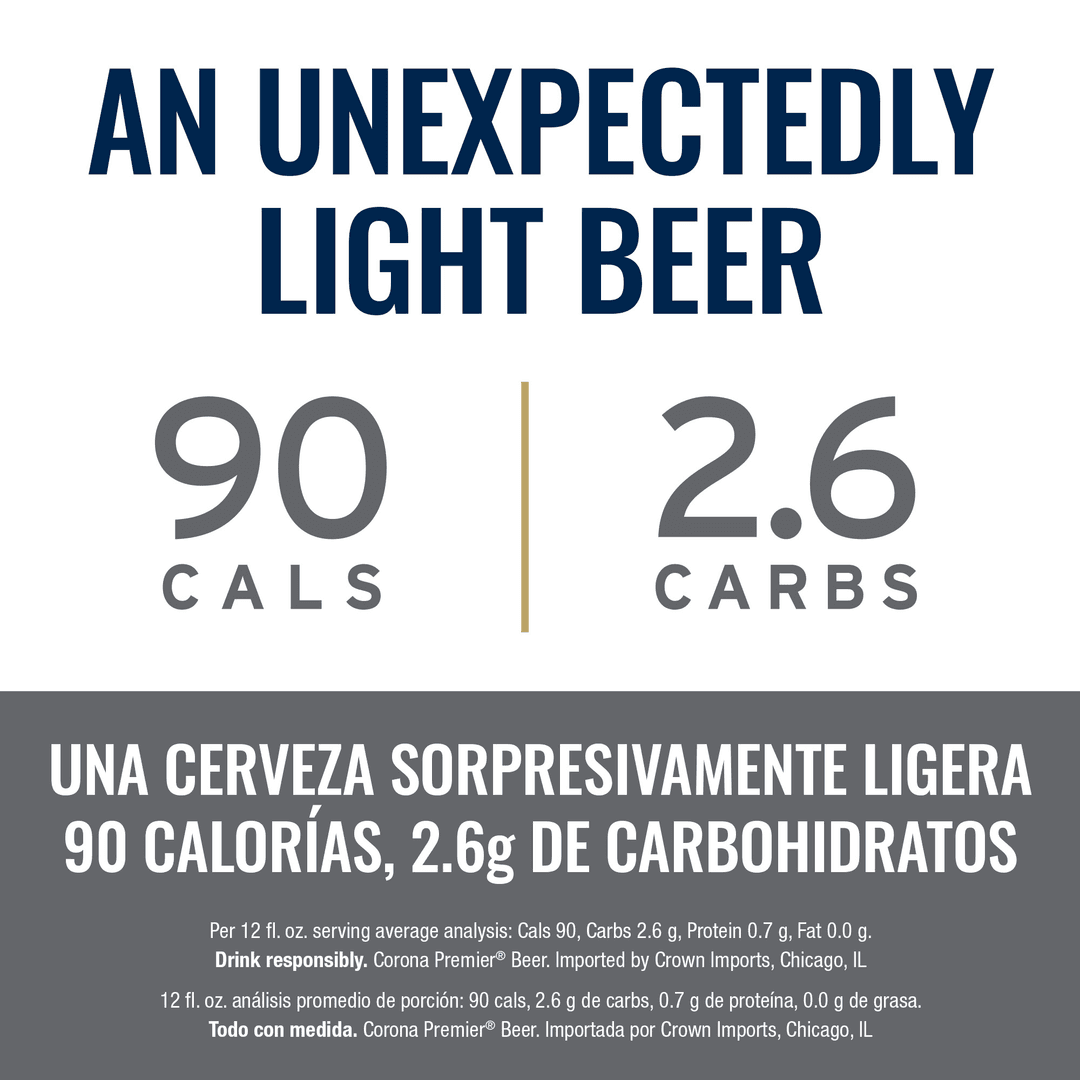 Corona Light Beer Premier