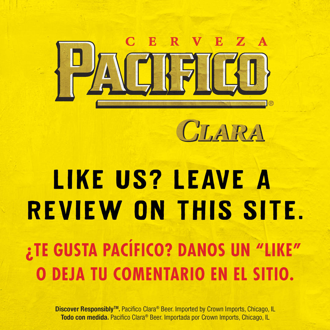 Pacifico Pale Lager Clara Ballena