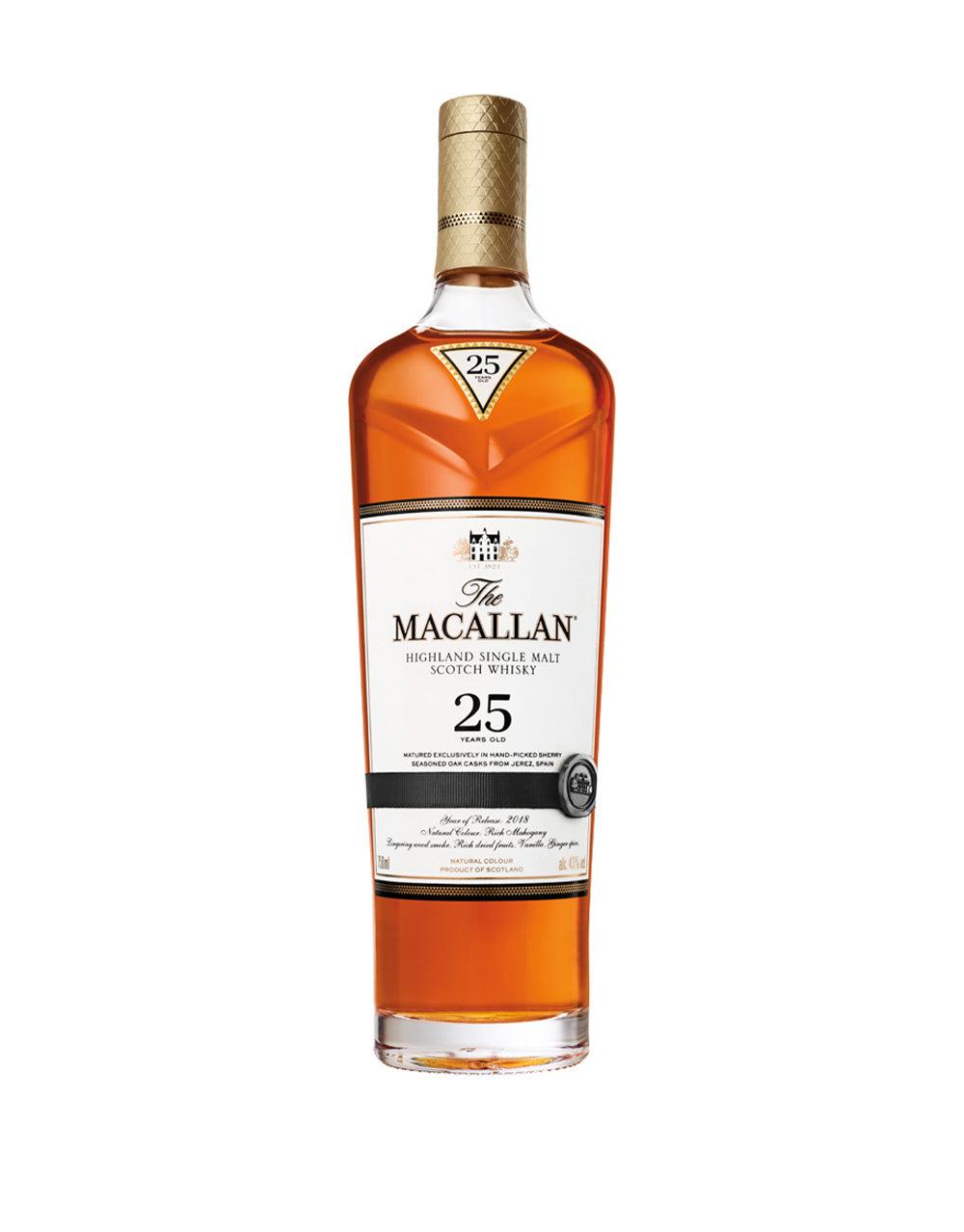 THE MACALLAN SHERRY OAK 25 YEARS OLD 2025 RELEASE
