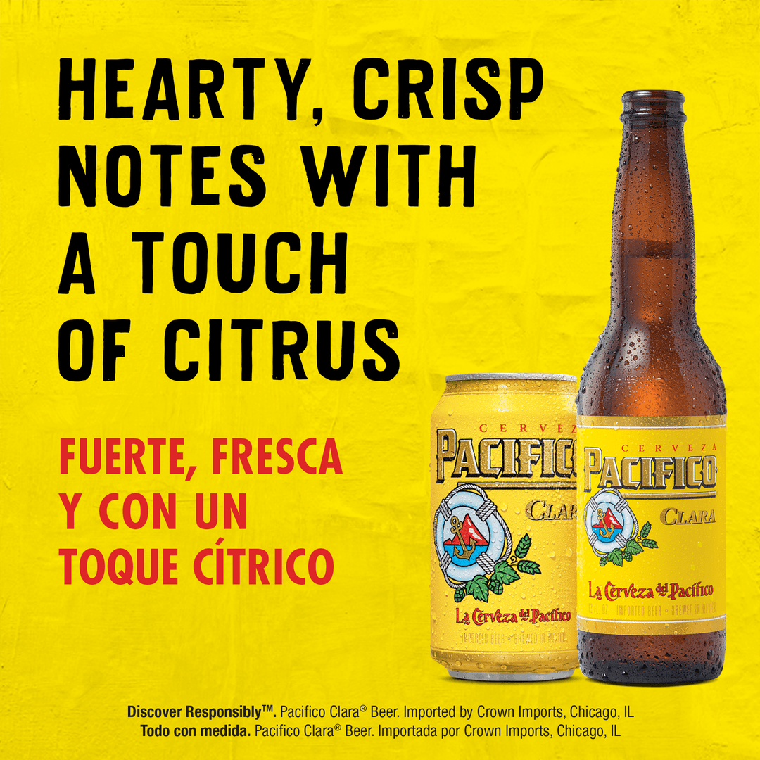 Pacifico Pale Lager Clara Ballena