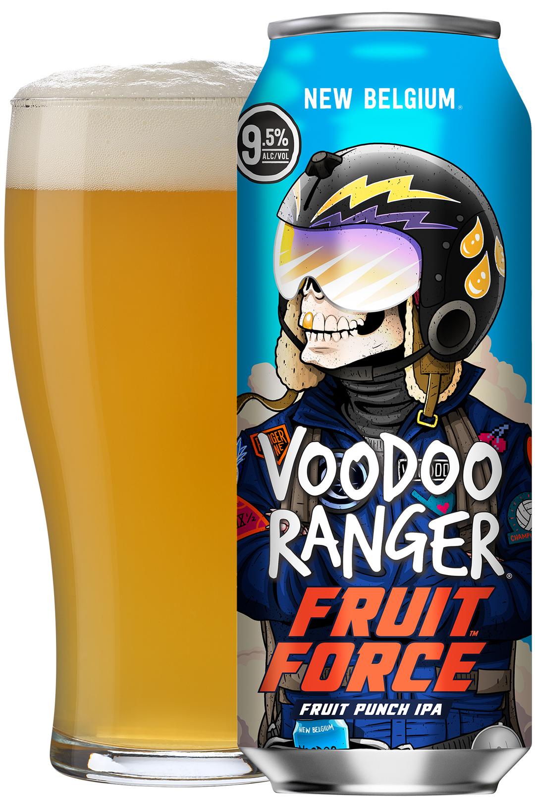 New Belgium India Pale Ale Voodoo Ranger Fruit Force Fruit Punch Ipa