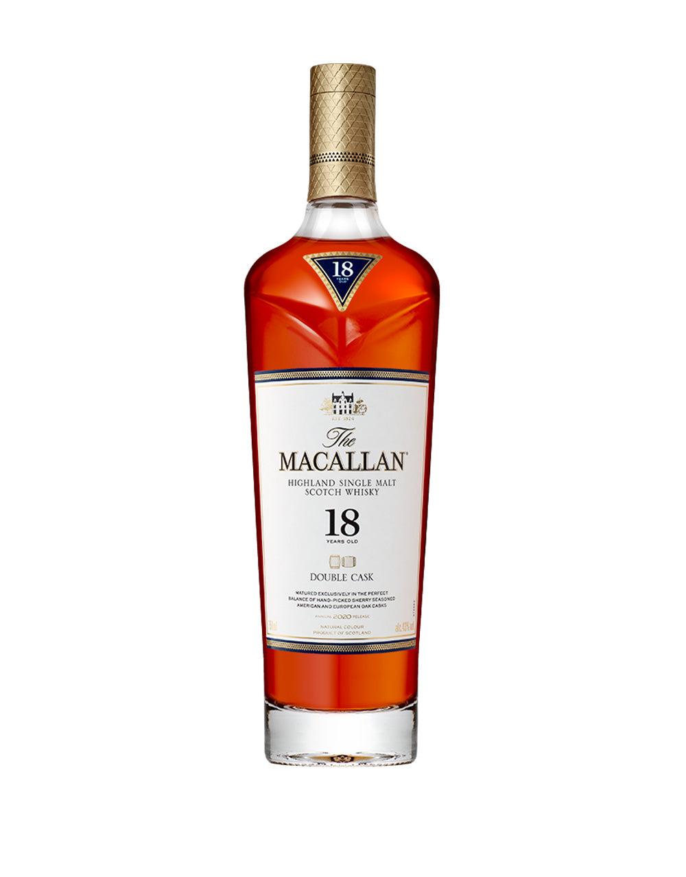 THE MACALLAN DOUBLE CASK 18 YEARS OLD SINGLE MALT WHISKY 2025 RELEASE