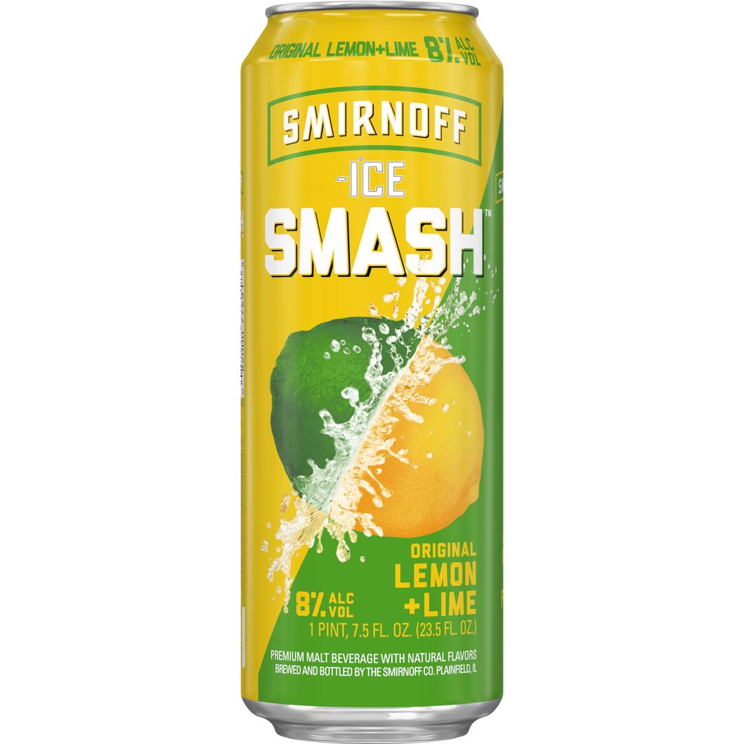 Smirnoff Ice Flavored Malt Beverage Original Lemon + Lime Smash