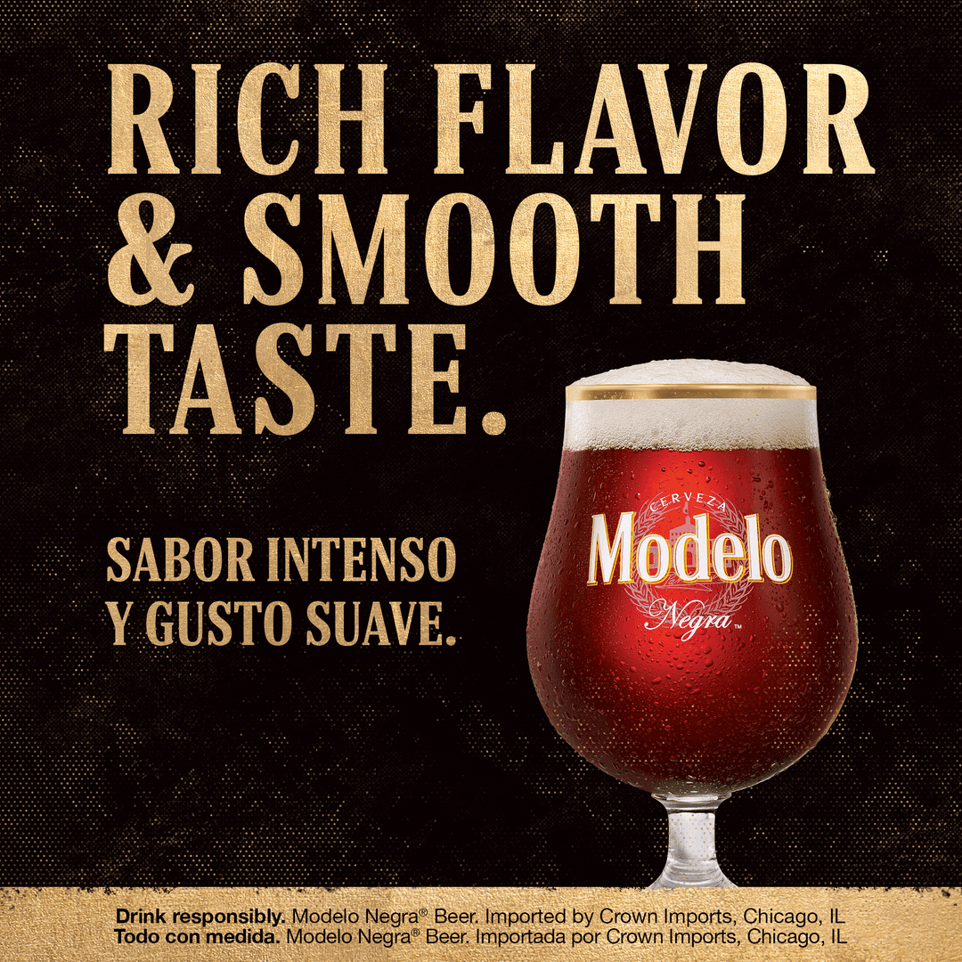 Modelo Amber Lager Negra