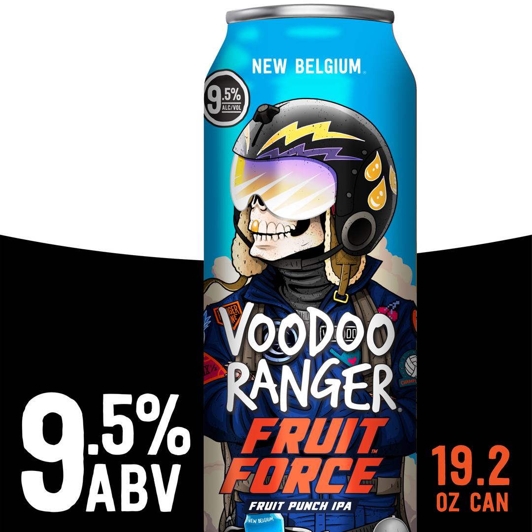New Belgium India Pale Ale Voodoo Ranger Fruit Force Fruit Punch Ipa
