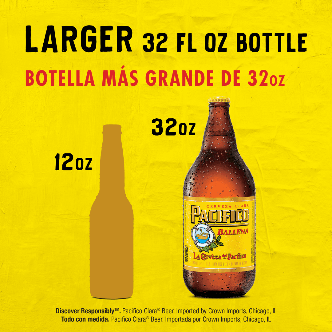 Pacifico Pale Lager Clara Ballena