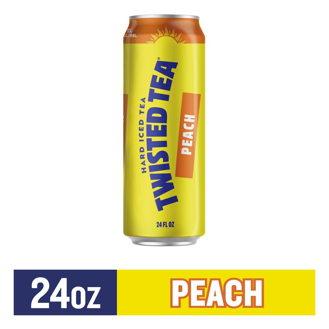 Twisted Tea Malt Beverage-other Peach Hard Iced Tea