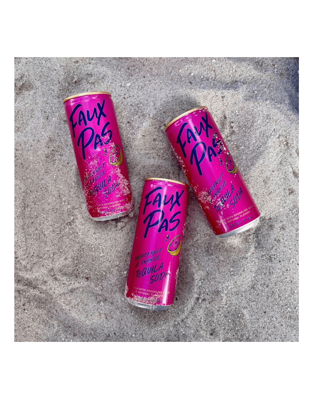 FAUX PAS GRAPEFRUIT & ORANGE TEQUILA SODA