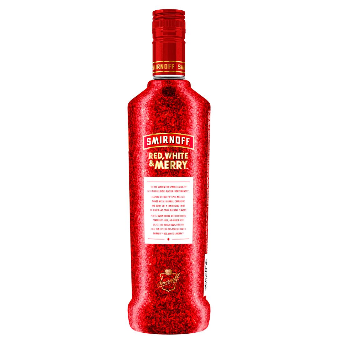 SMIRNOFF RED, WHITE & MERRY ORANGE, CRANBERRY & GINGER HOLIDAY SEASON LIMITED EDITION