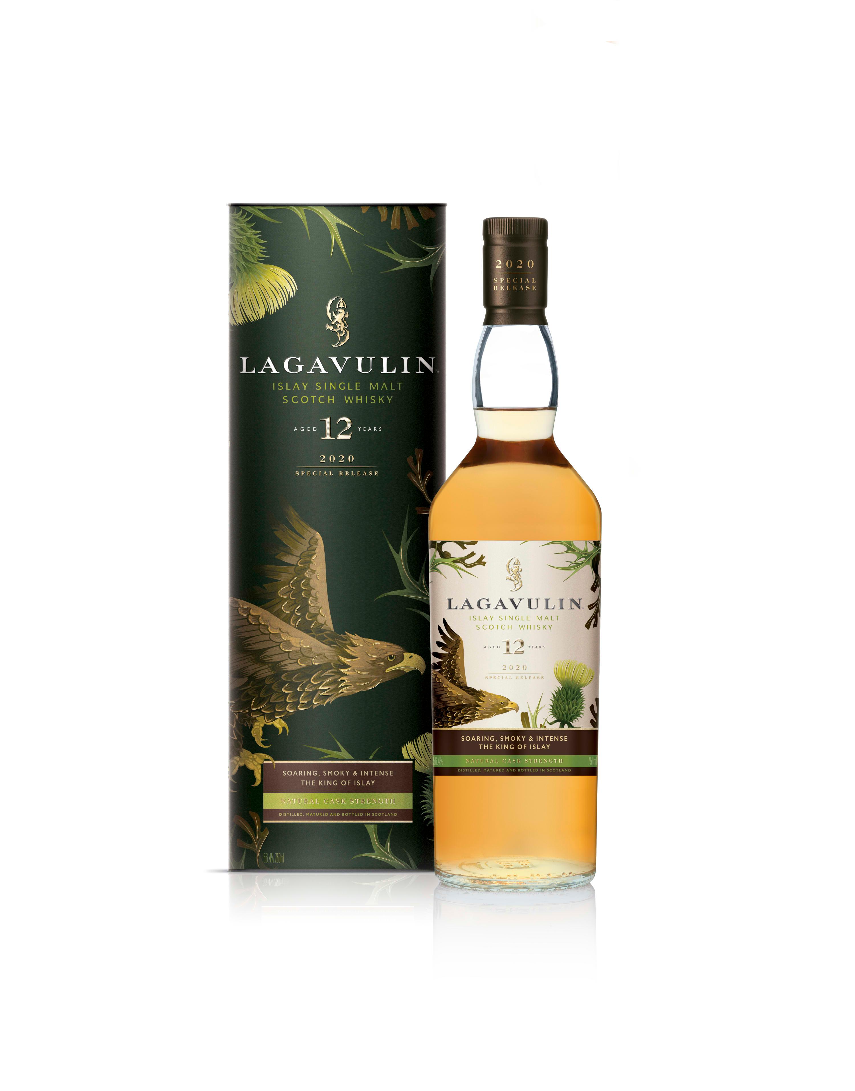 LAGAVULIN 12 YEAR OLD ISLAY SINGLE MALT SCOTCH WHISKY
