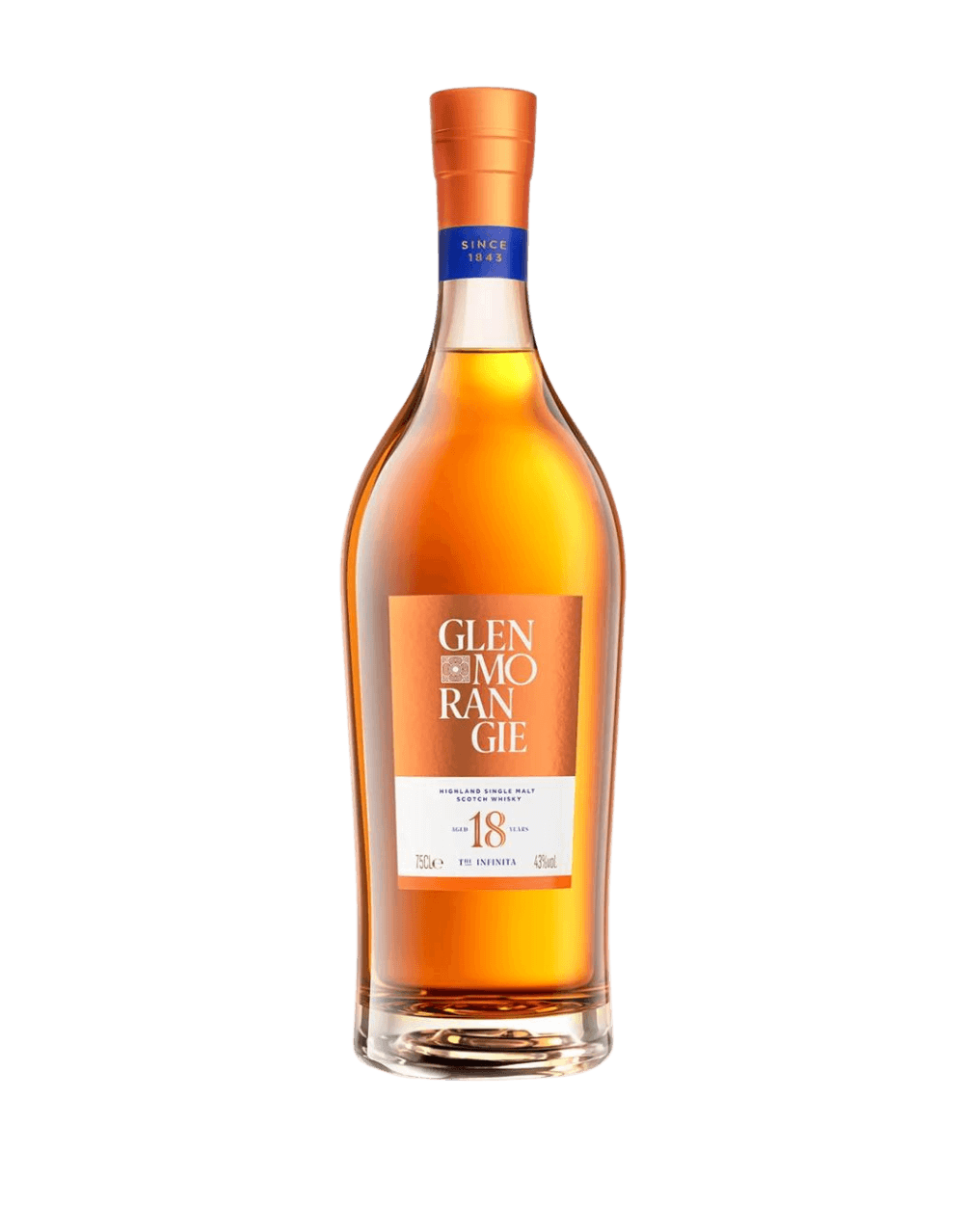 GLENMORANGIE INFINITA 18 YEARS OLD SINGLE MALT SCOTCH WHISKY