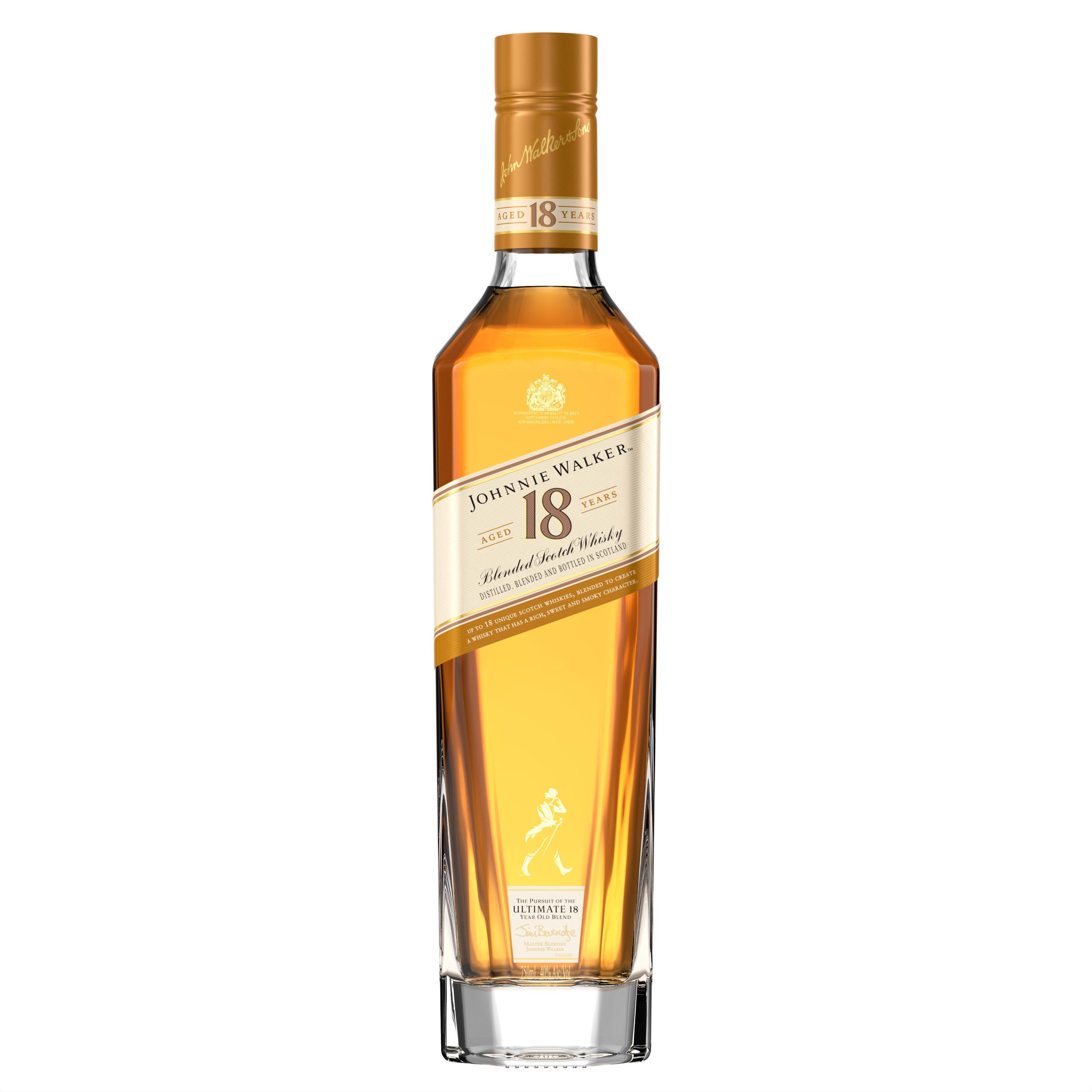 JOHNNIE WALKER AGED 18 YEARS BLENDED SCOTCH WHISKY