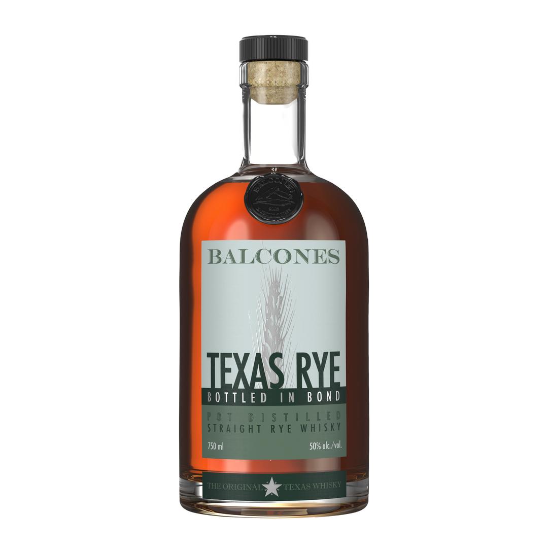BALCONES TEXAS RYE BOTTLED IN BOND STRAIGHT RYE WHISKY