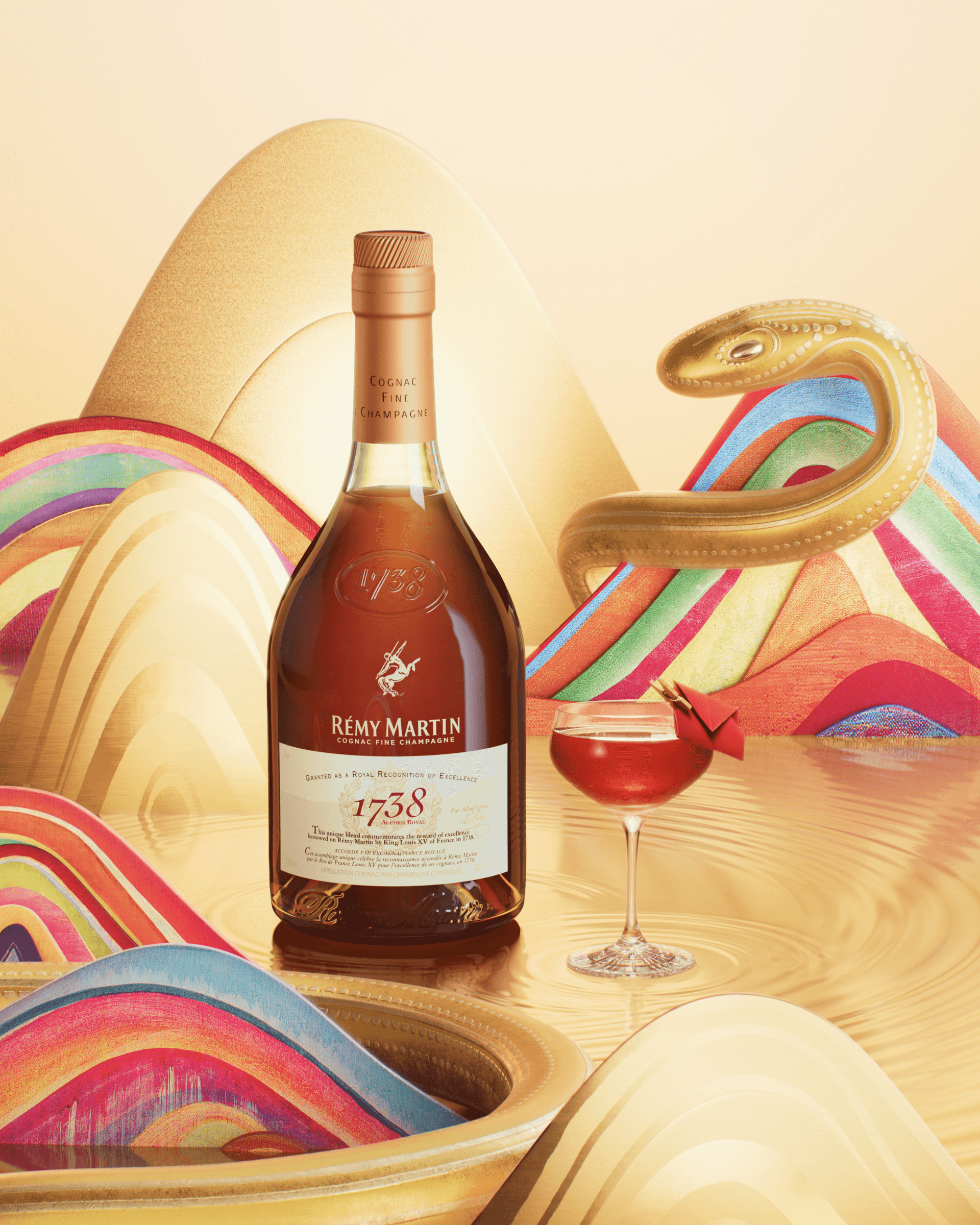 RÉMY MARTIN 1738 ACCORD ROYAL LUNAR NEW YEAR LIMITED EDITION