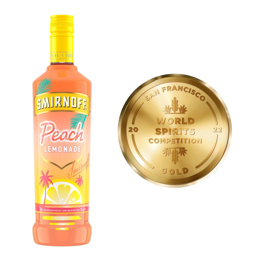 SMIRNOFF PEACH LEMONADE VODKA